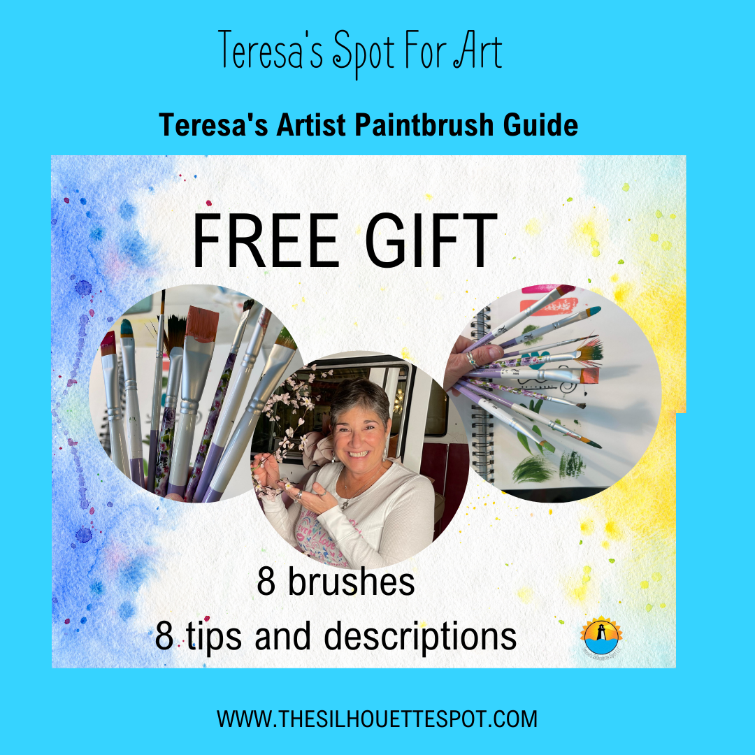 Free Acrylic Brush Guide Digital Download