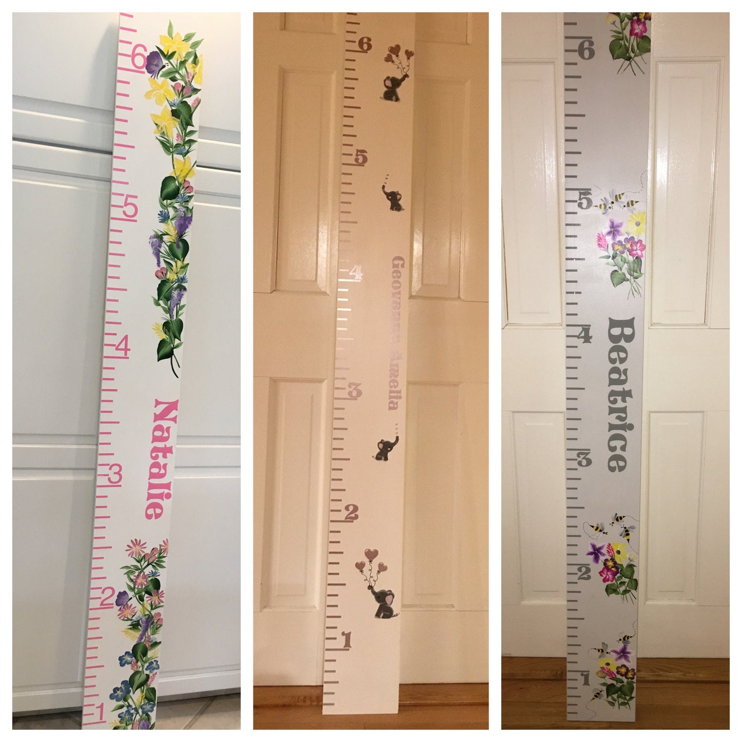 Growth Chart Ruler Child's Personalized Keepsake Nursery Decor Perfect kid's gift